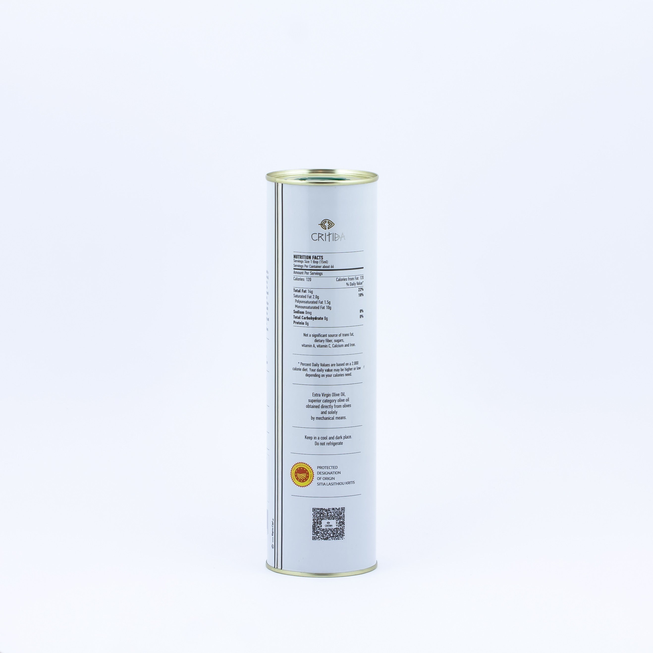 Critida Sitia Olive Oil 0.2% 1 l