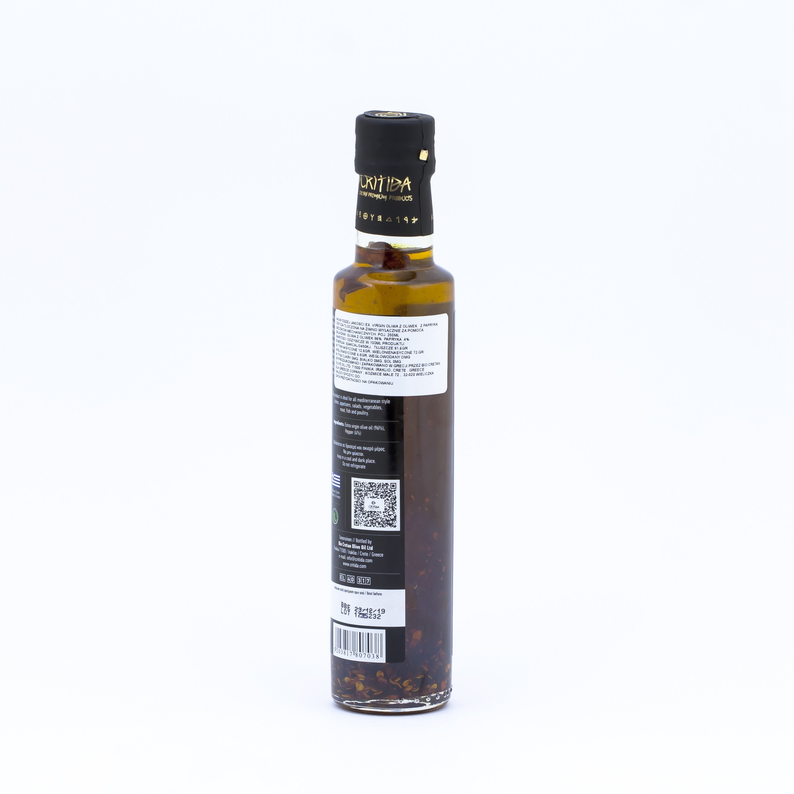 Dorica olive oil with paprika 0.3% 250 ml