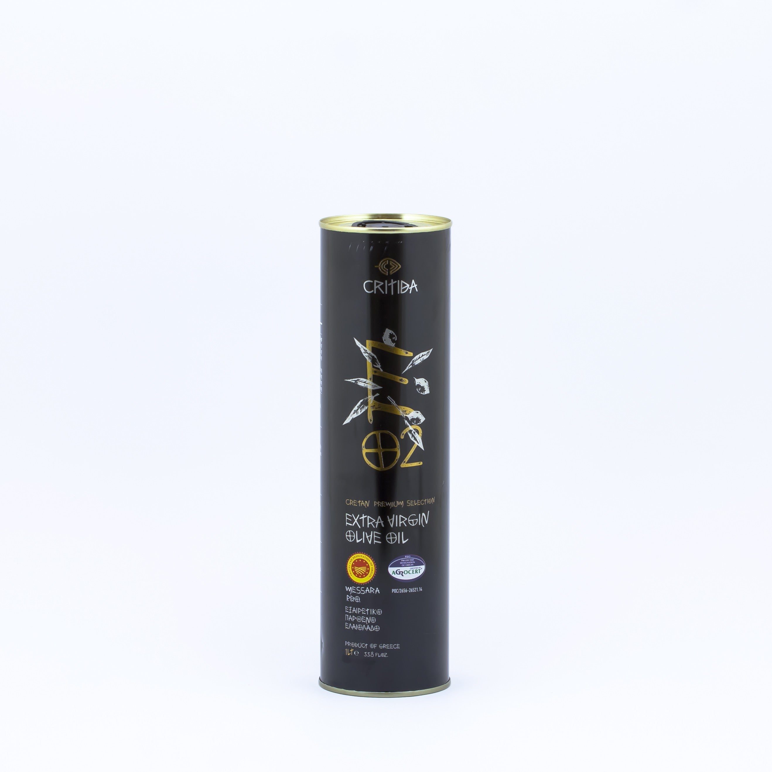 Critida Messara Olive Oil 0.2% 1 l (tin)