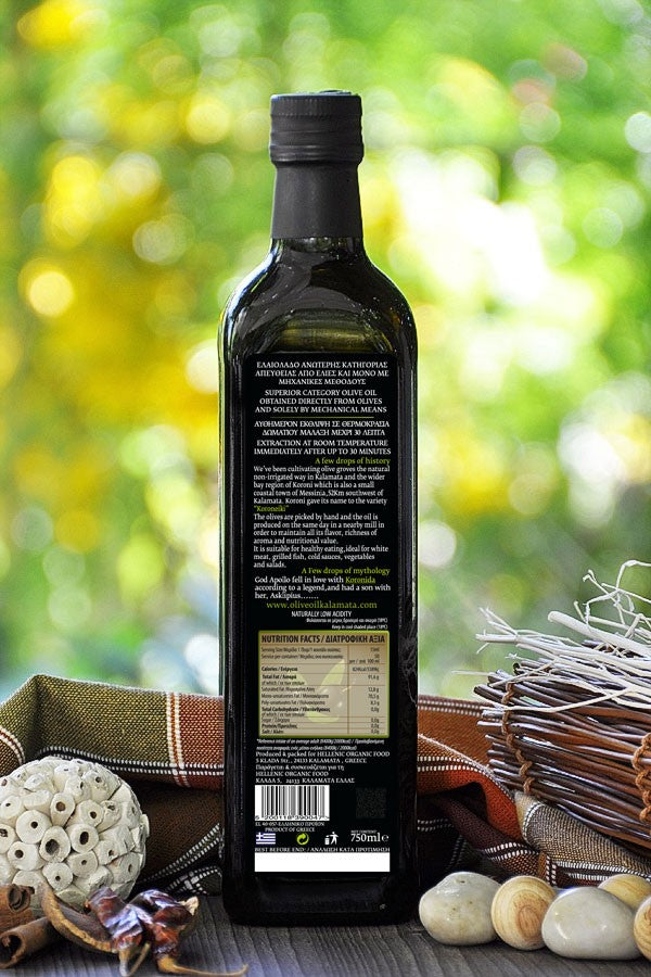 Koronida unfiltered olive oil max 0.3% 1 l