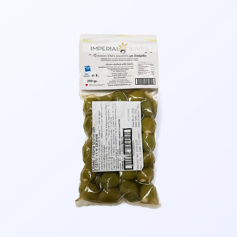 Green Olives Stuffed with Garlic 250g