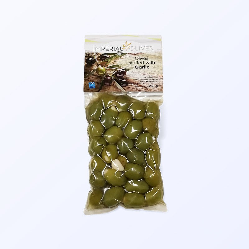 Green Olives Stuffed with Garlic 250g