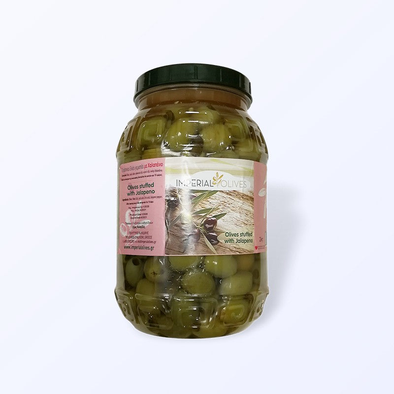 Green olives stuffed with jalapeño 1 kg