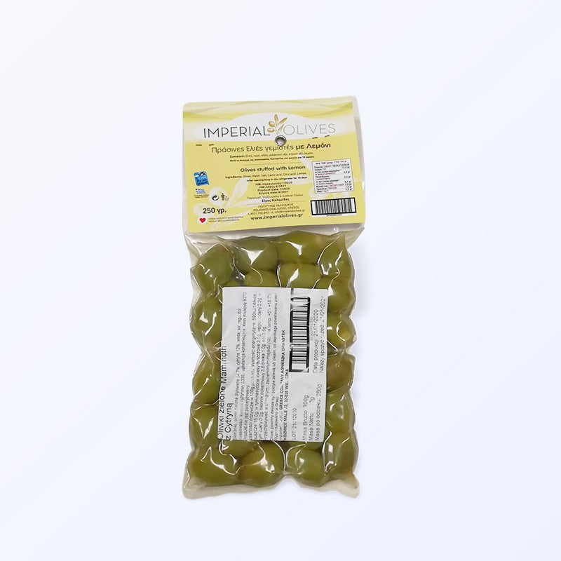 Green Olives Stuffed with Lemon Zest 250g