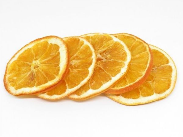 Dried orange slices