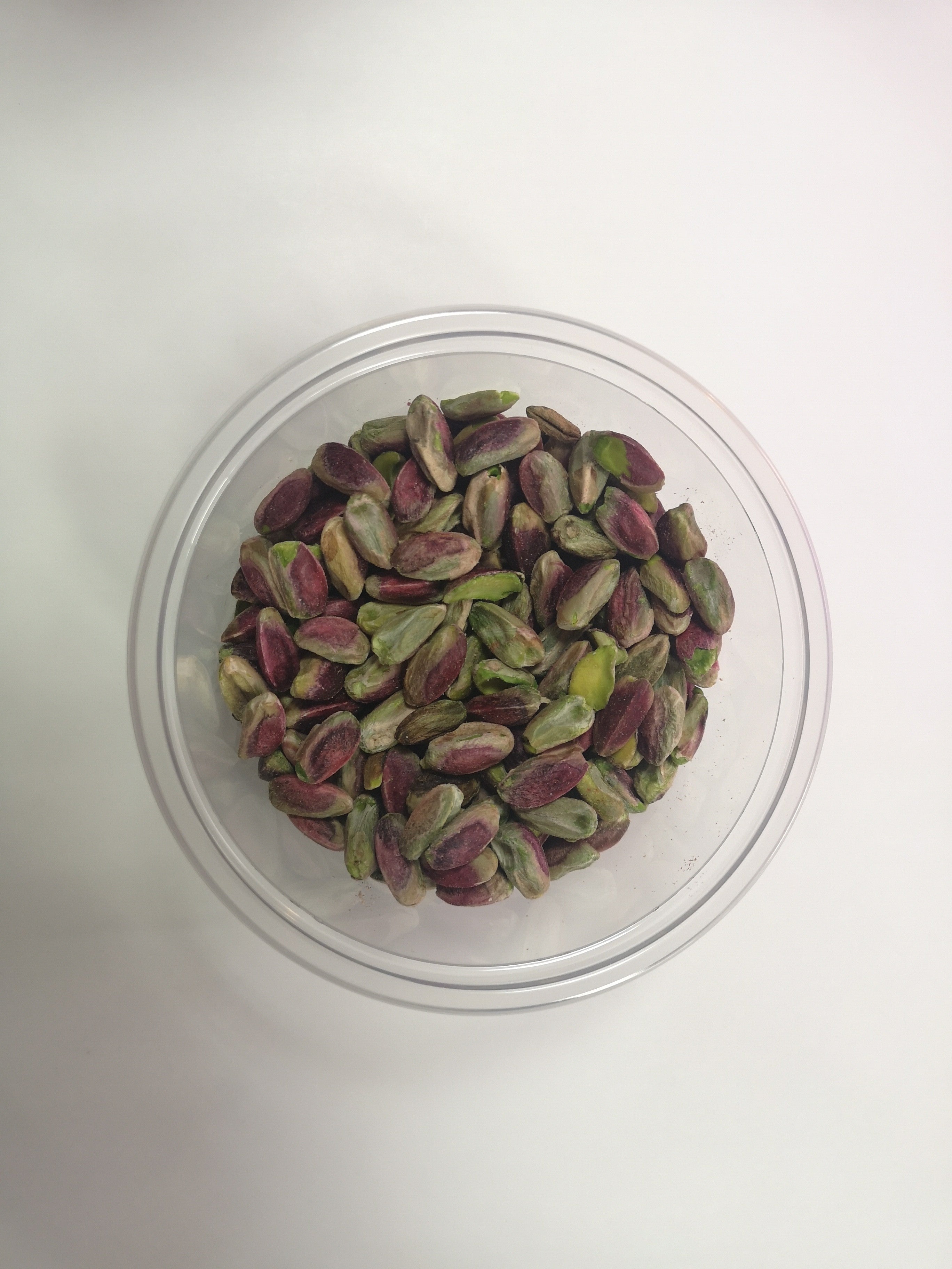 Unsalted pistachios, shelled
