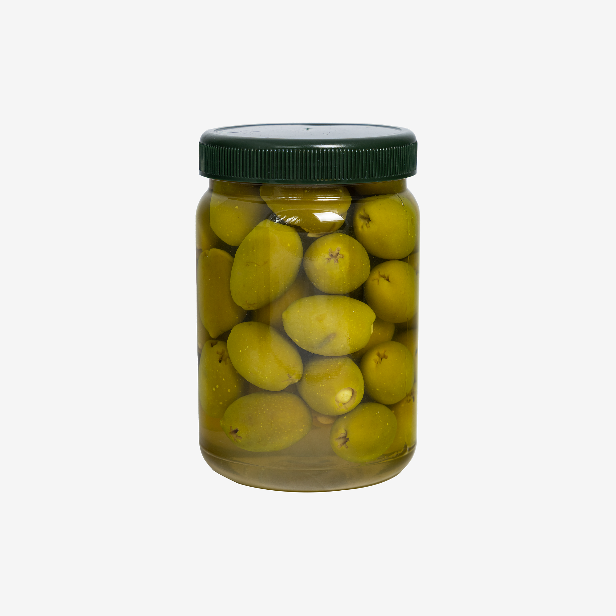Green olives with almonds 750g