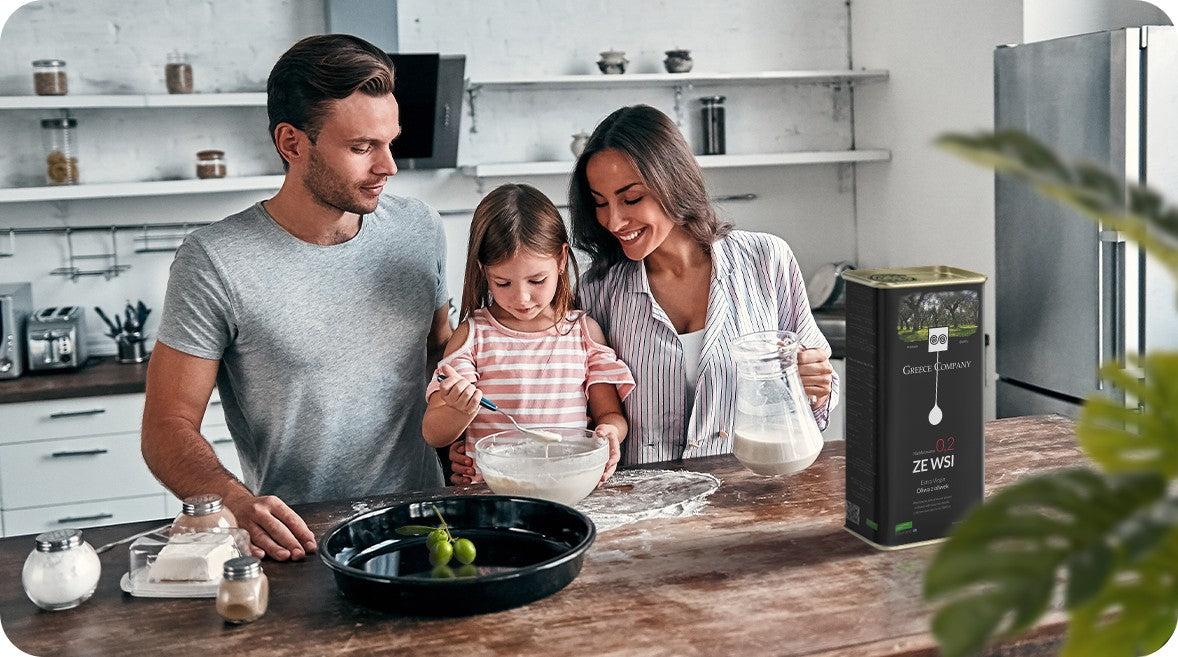 Olive oil FROM THE VILLAGE unfiltered Extra Virgin dry 0.2% 5 L