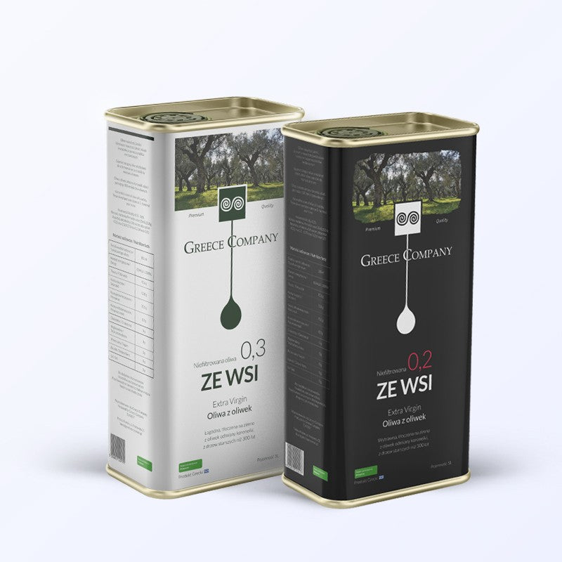 MIX Pack 3 x Olive Oil From The Village 5L