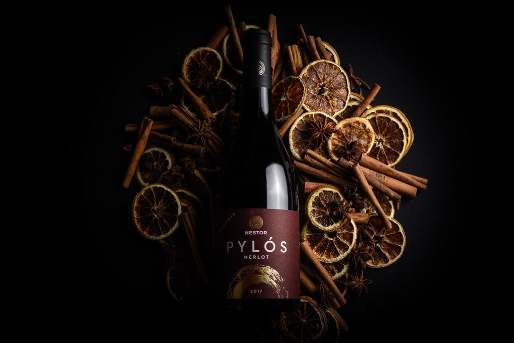 Red Dry Wine PYLÓS MERLOT 750ml
