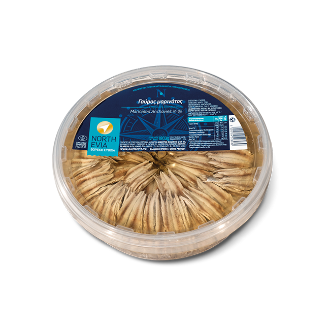Marinated anchovy fillets in oil 2kg