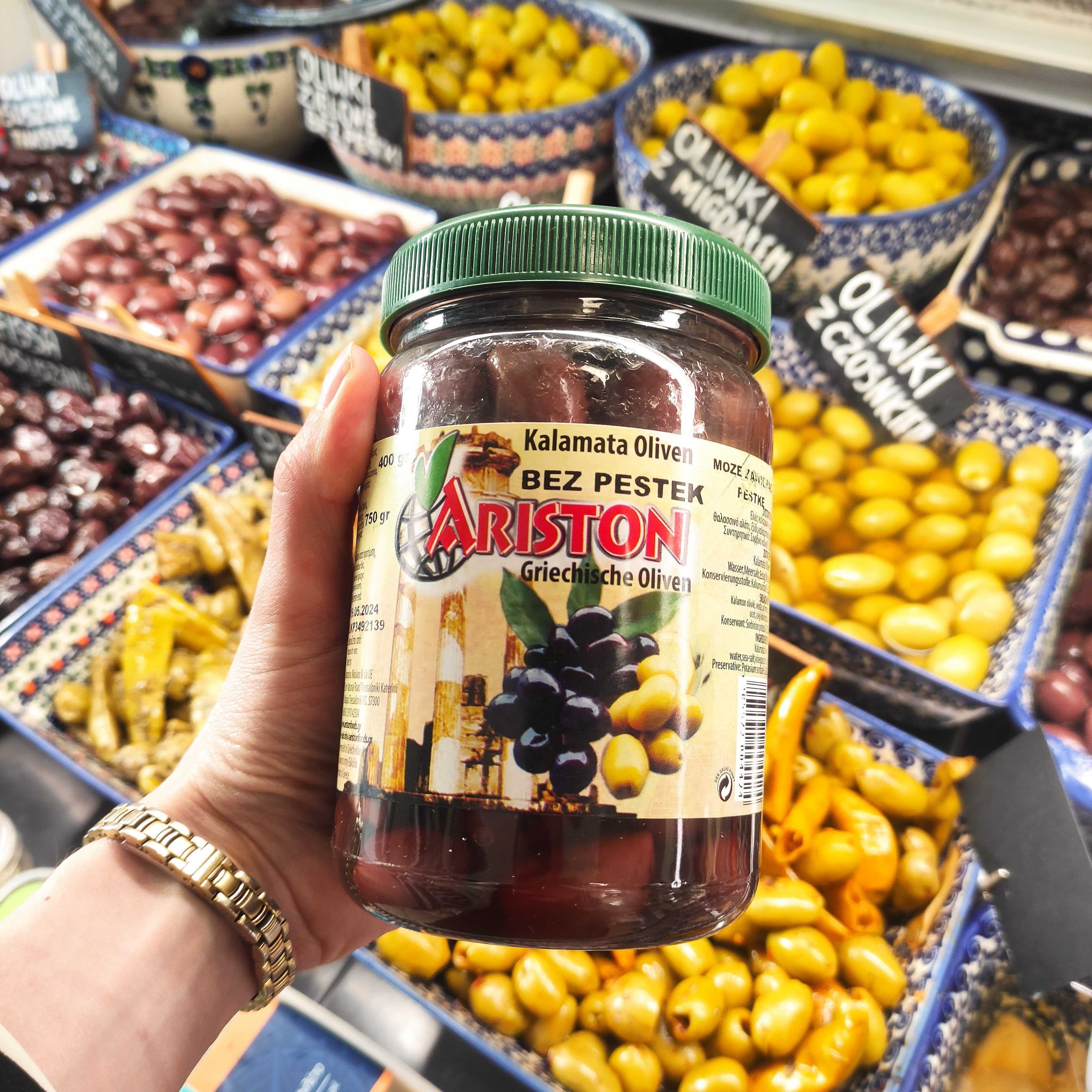 Kalamata pitted olives 750g