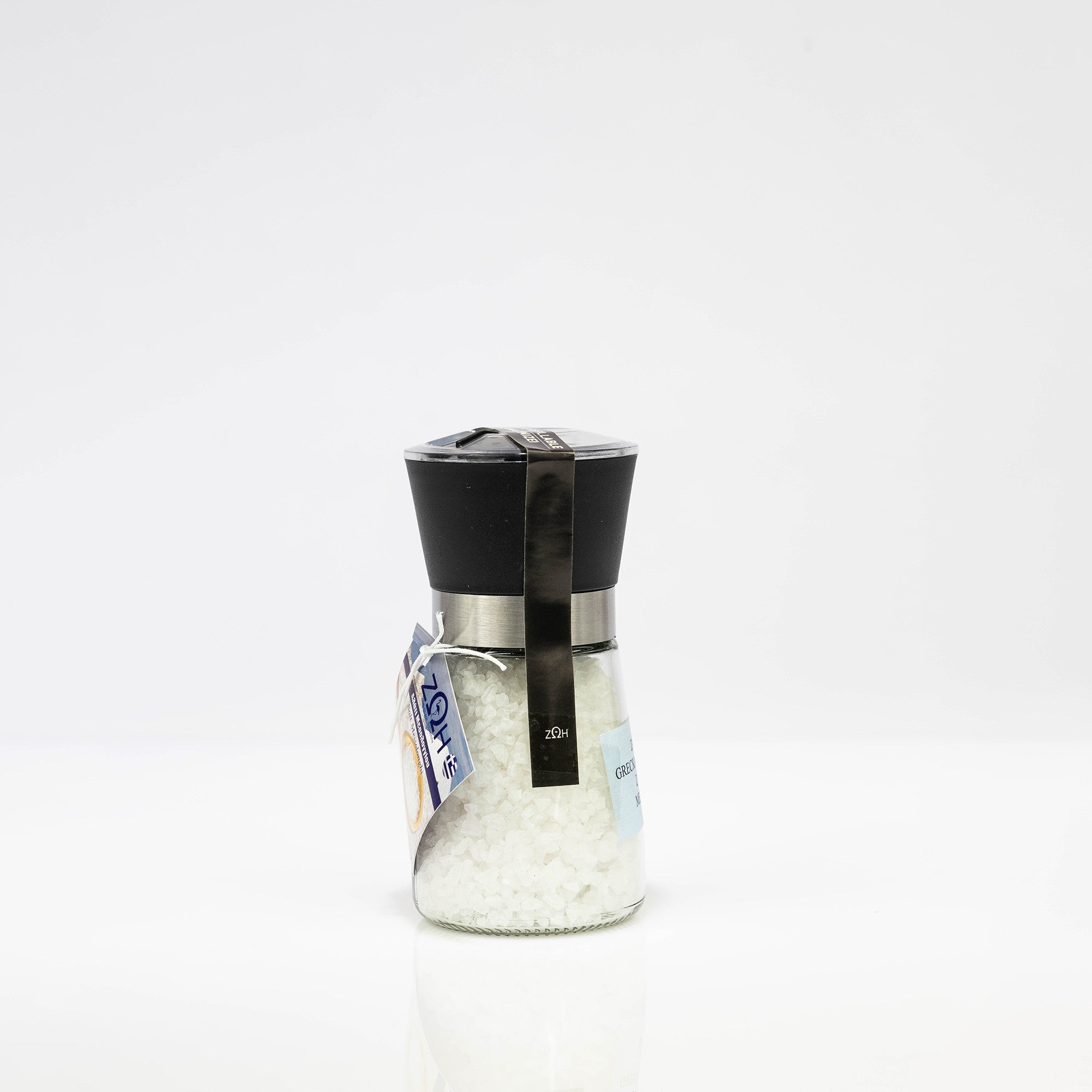 Sea salt from Messolonghi lake in a grinder 170g