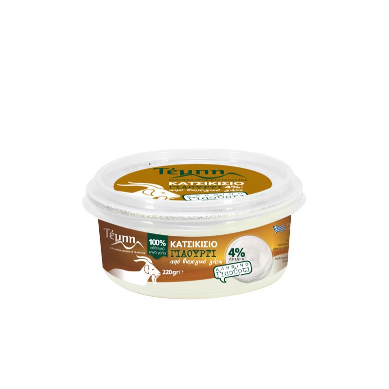Organic Goat Yogurt Tempi 4% 220g