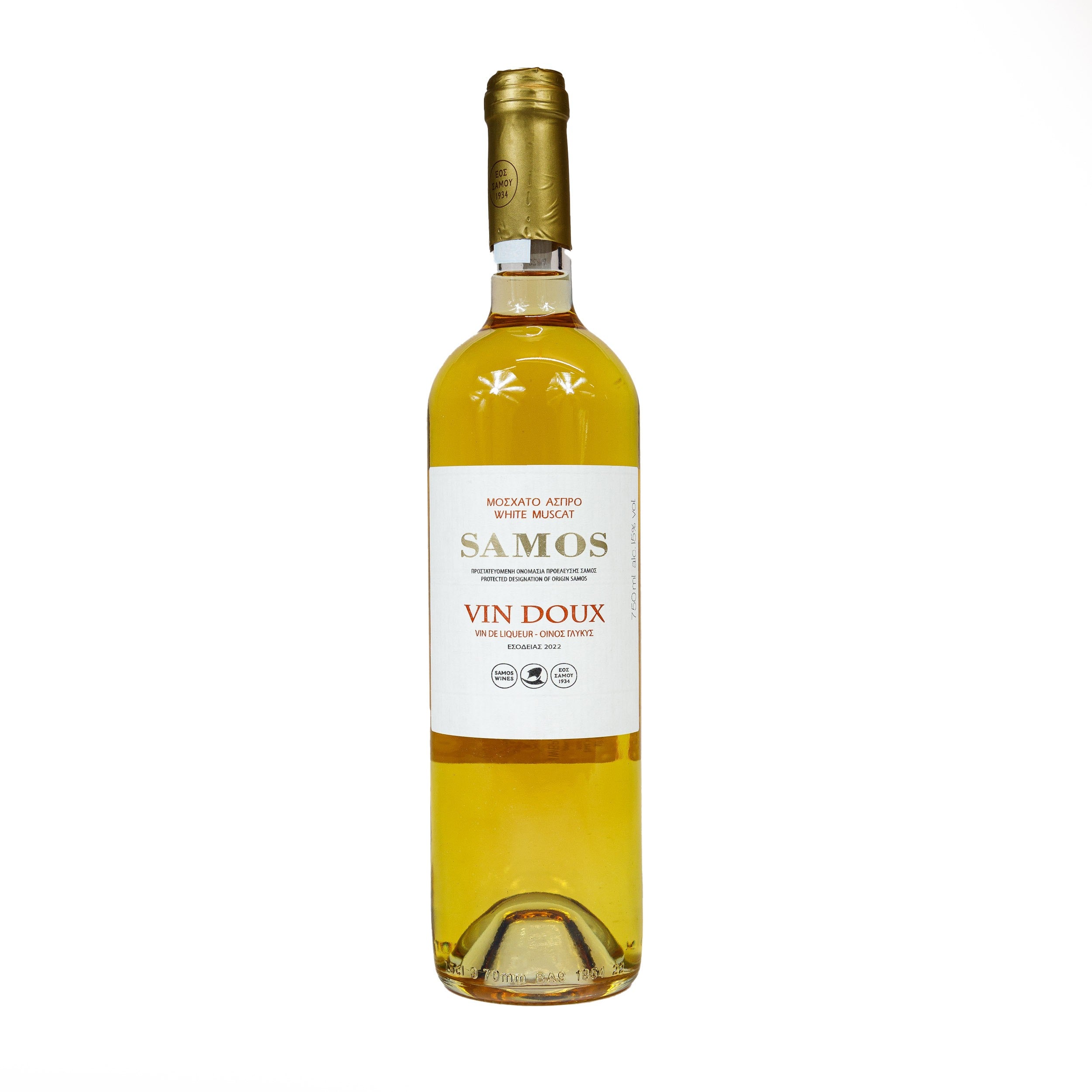 Samos Vin Doux White Sweet 2022 750 ml