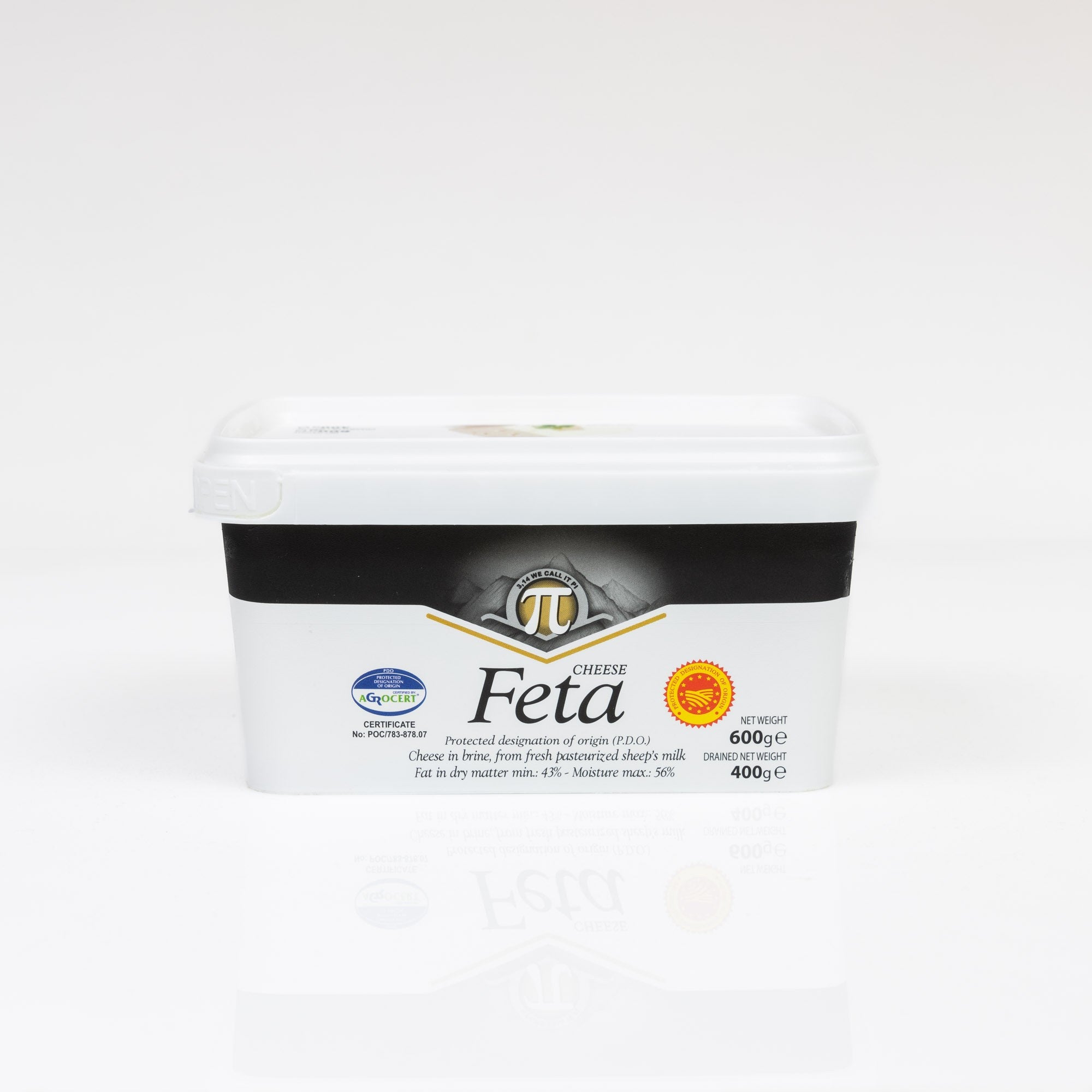 Feta P.D.O. Range PI in Brine 400g