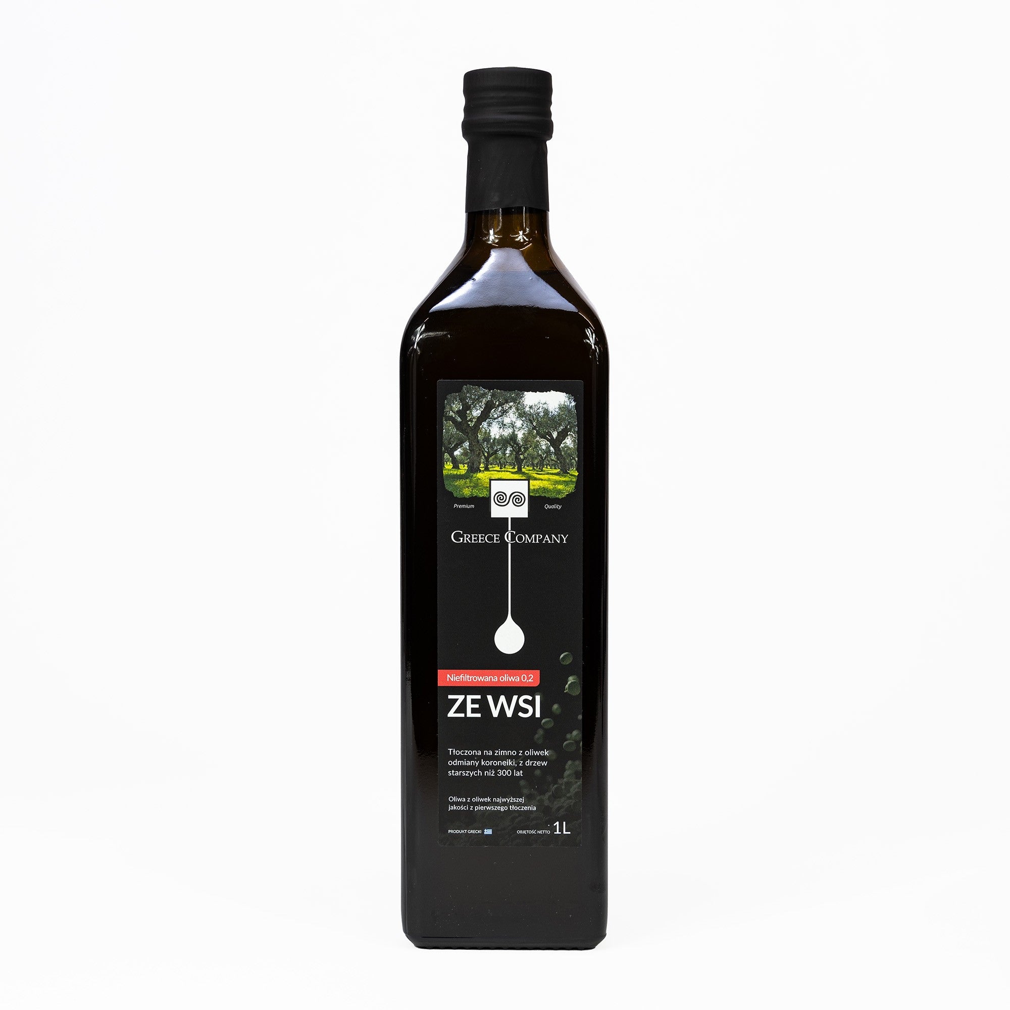 Olive oil FROM THE VILLAGE unfiltered Extra Virgin dry 0.2 1 L