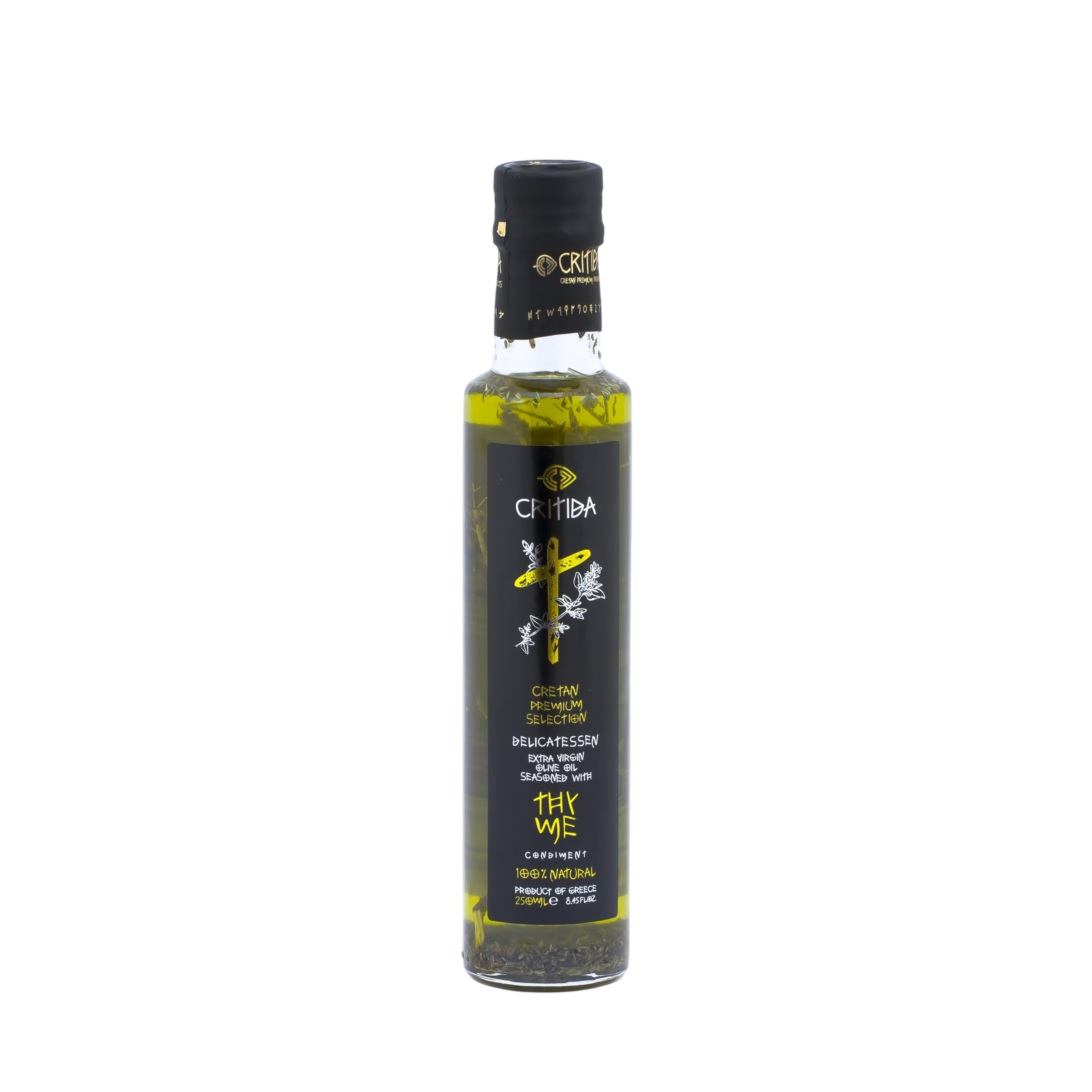 Dorica olive oil with thyme 0.3% 250 ml