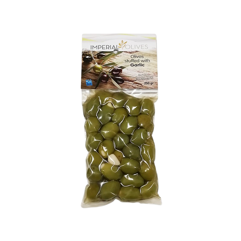 Green Olives Stuffed with Garlic 250g