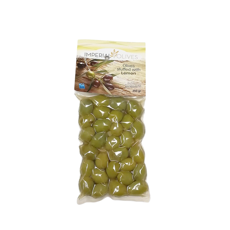 Green Olives Stuffed with Lemon Zest 250g