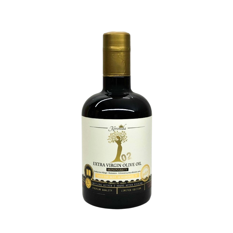Koronida Extra Virgin Olive Oil Monovariety 0.2% Limited Edition Premium Quality