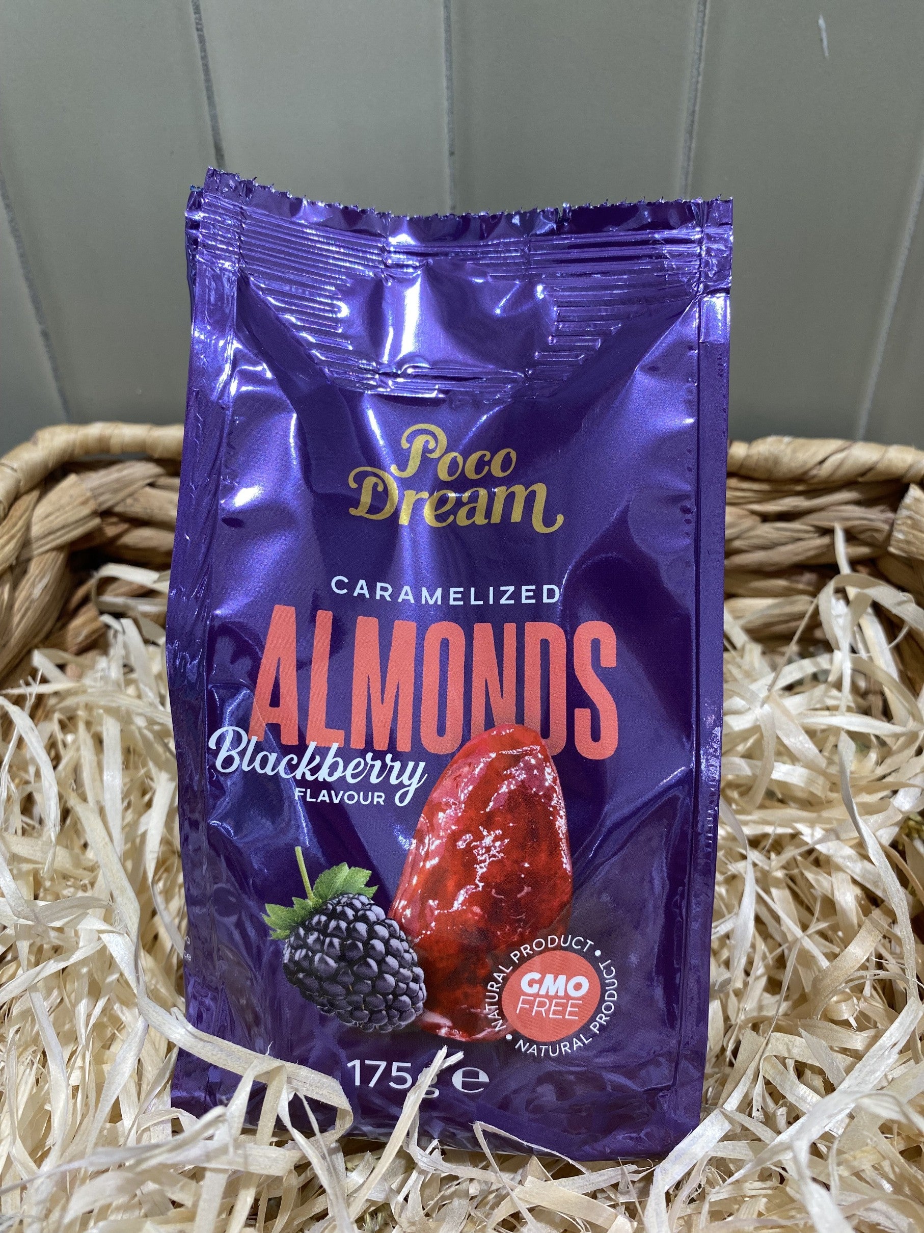 Caramelized almond in blackberry 175g