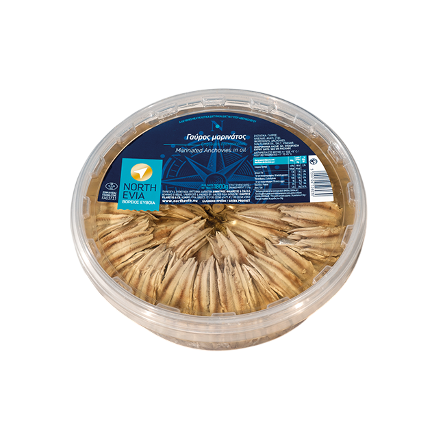 Marinated anchovy fillets in oil 2kg