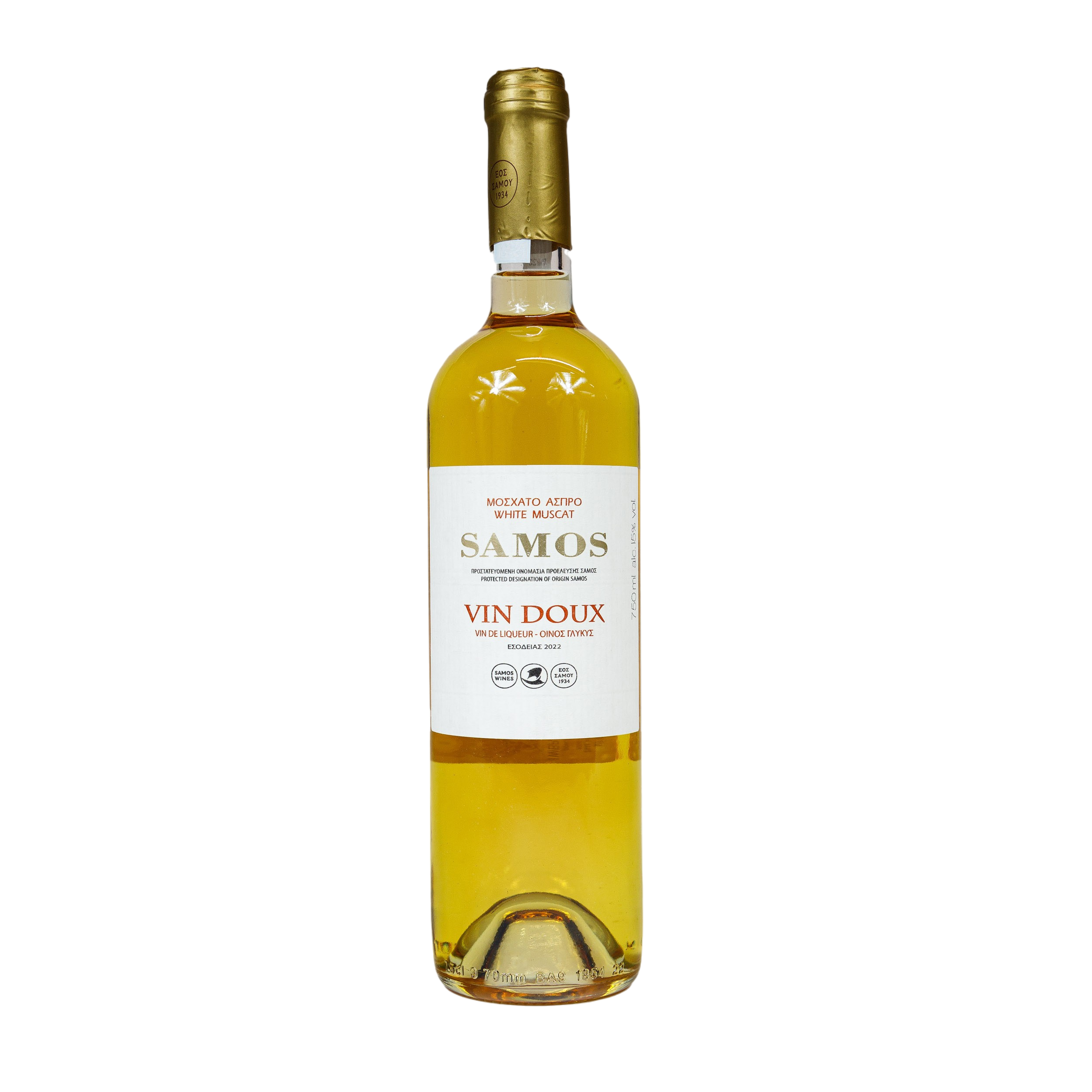 Samos Vin Doux White Sweet 2022 750 ml