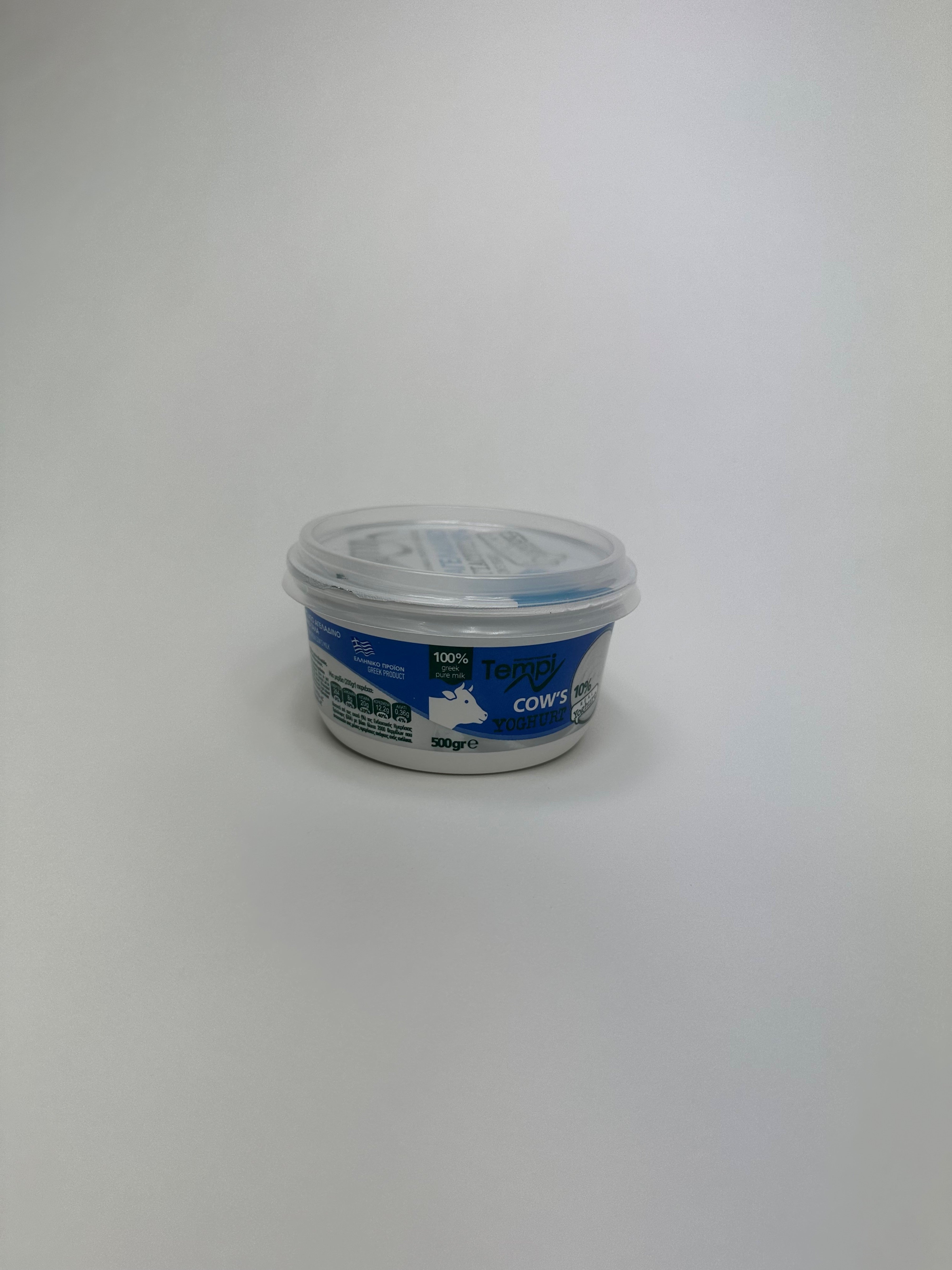 Tempi Greek Yogurt 10% 500g