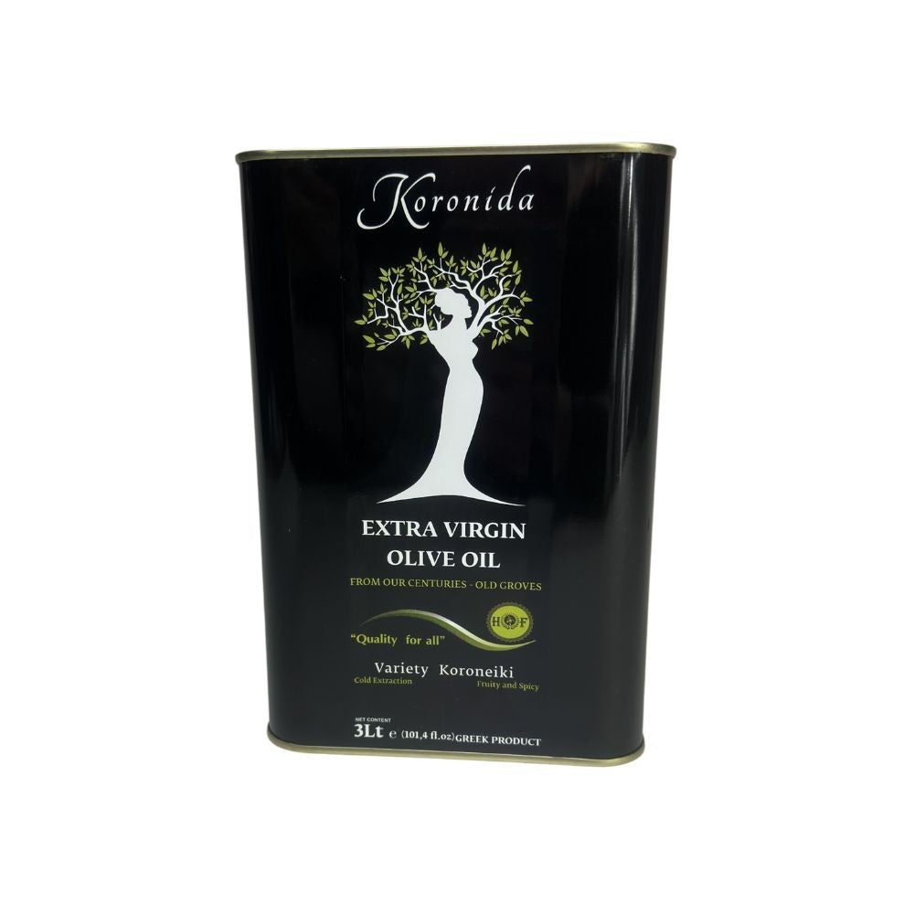 Unfiltered olive oil Koronida max 0.3% 3 l