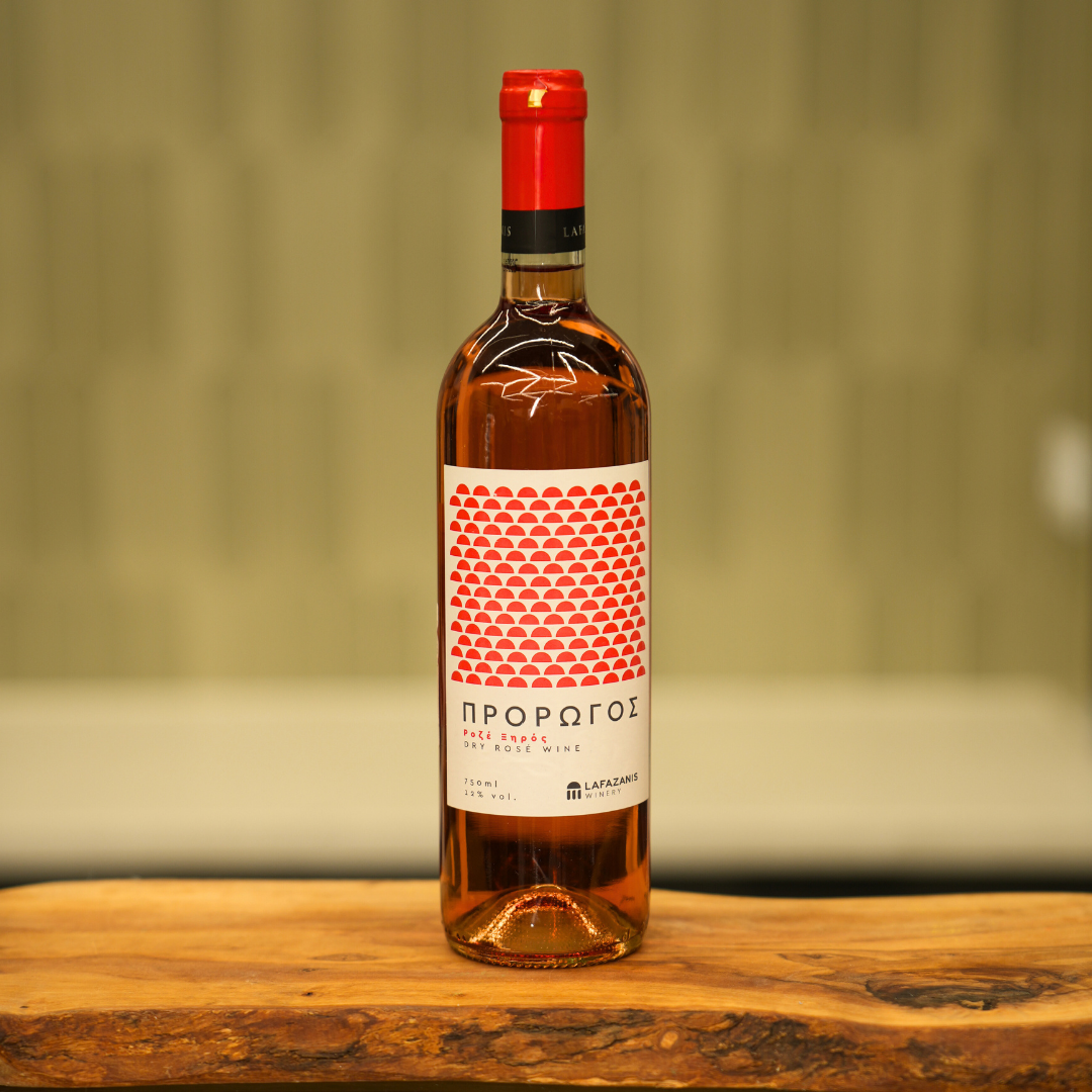 Prorogos Dry Rosé Wine 750ml - Lafazanis