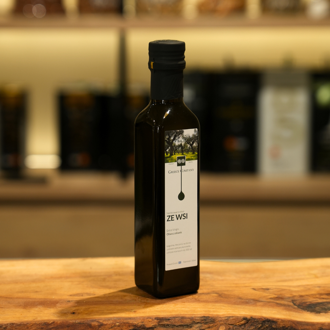 Olive oil FROM THE VILLAGE unfiltered 0.3% 250ml