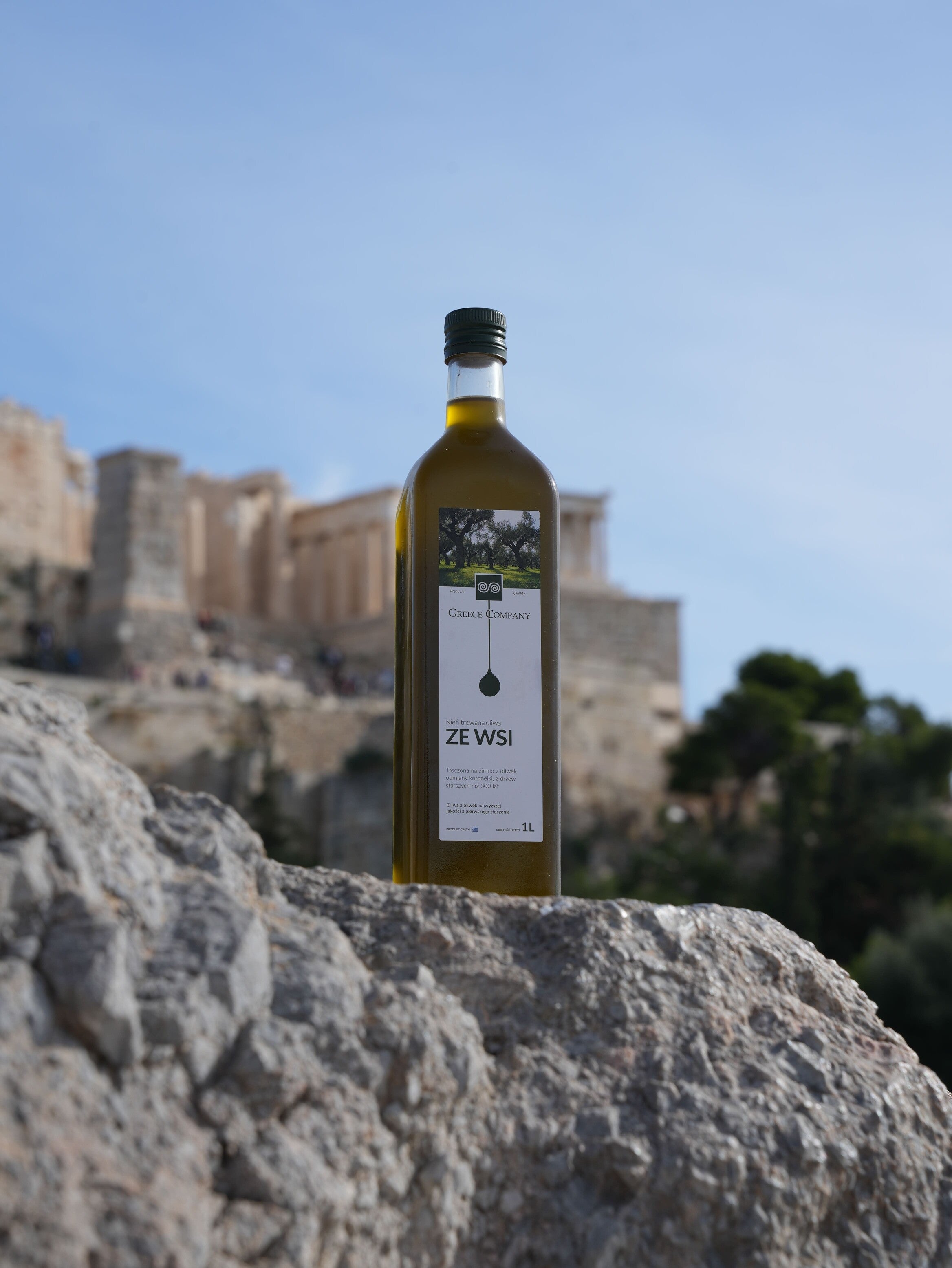 Olive oil FROM THE VILLAGE OF ŚWIEŻYNKA unfiltered Extra Virgin mild 0.3% 1 l