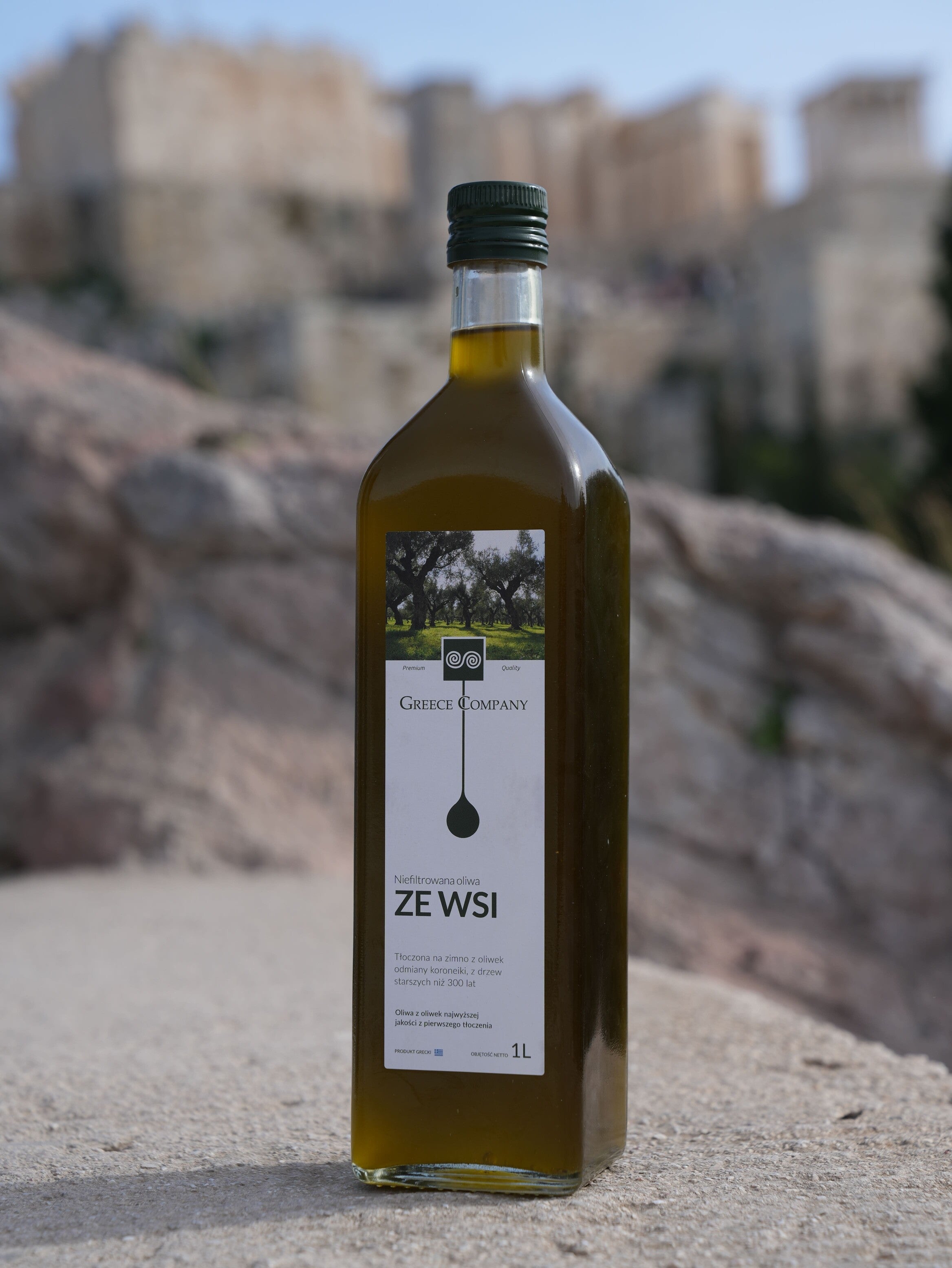 Olive oil FROM THE VILLAGE OF ŚWIEŻYNKA unfiltered Extra Virgin mild 0.3% 1 l