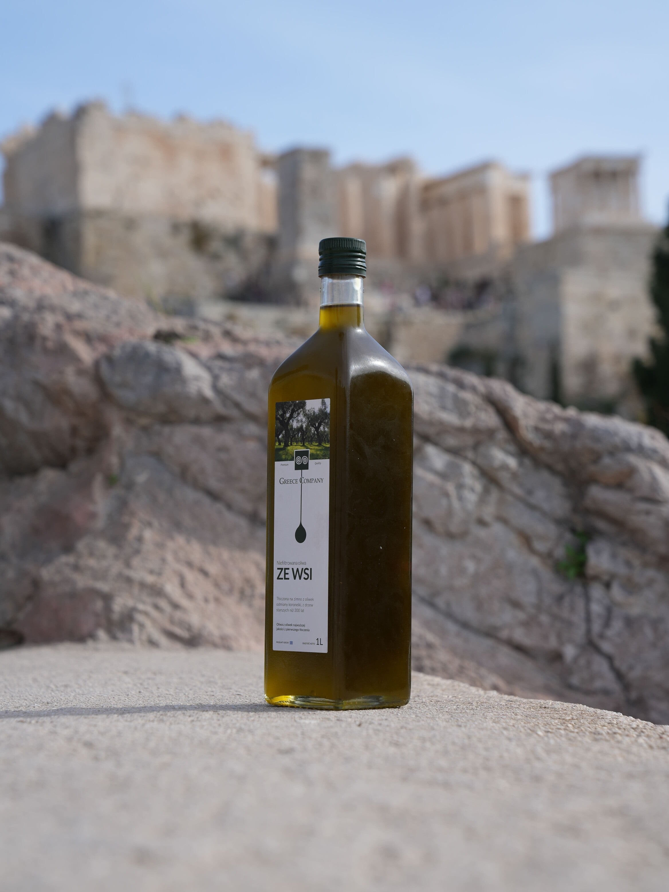 Olive oil FROM THE VILLAGE OF ŚWIEŻYNKA unfiltered Extra Virgin mild 0.3% 1 l