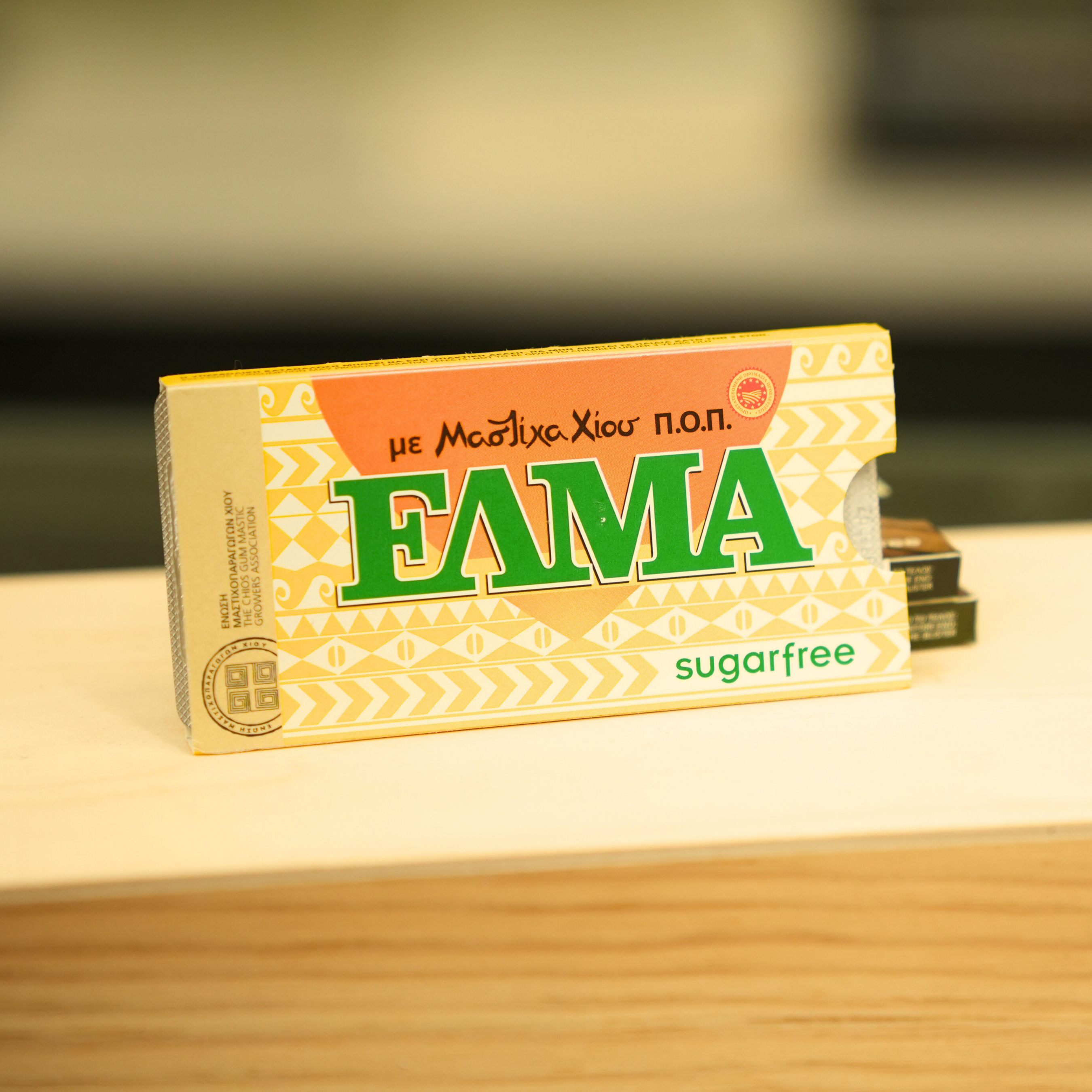 Sugar-free chewing gum with natural Chios mastic and menthol 10x1.3g