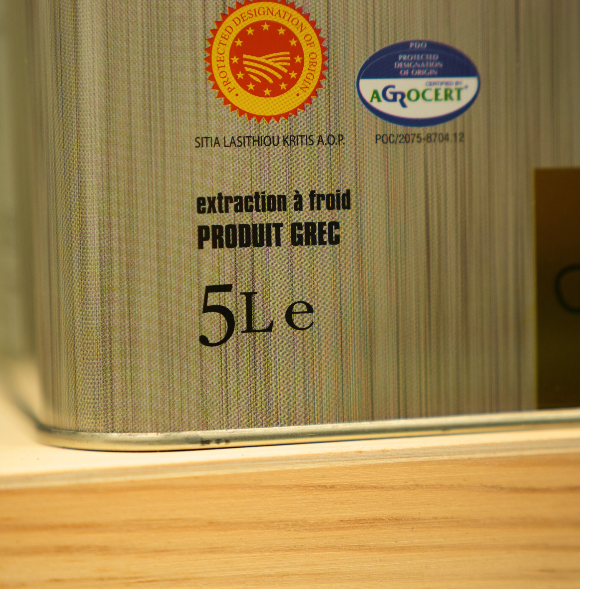 Sitia extra virgin olive oil Lasithiou 0.2% 5 l - Critida