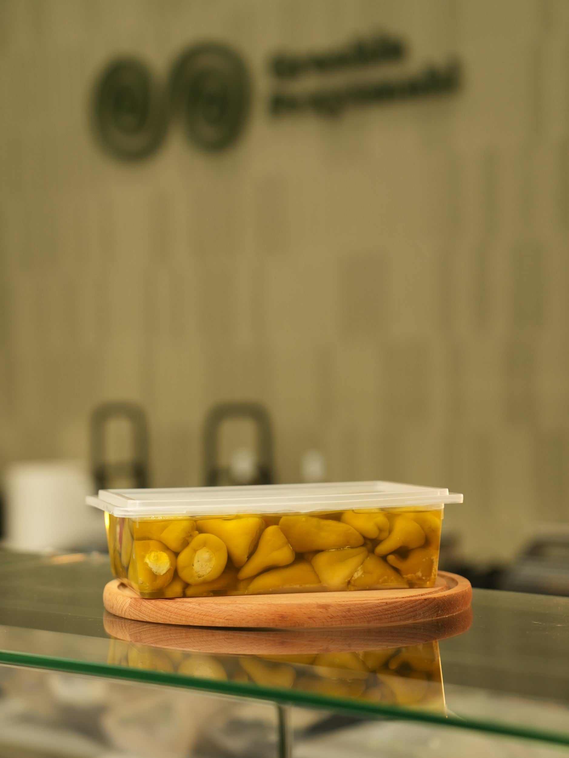 Green peppers stuffed with cheese - 1.25kg