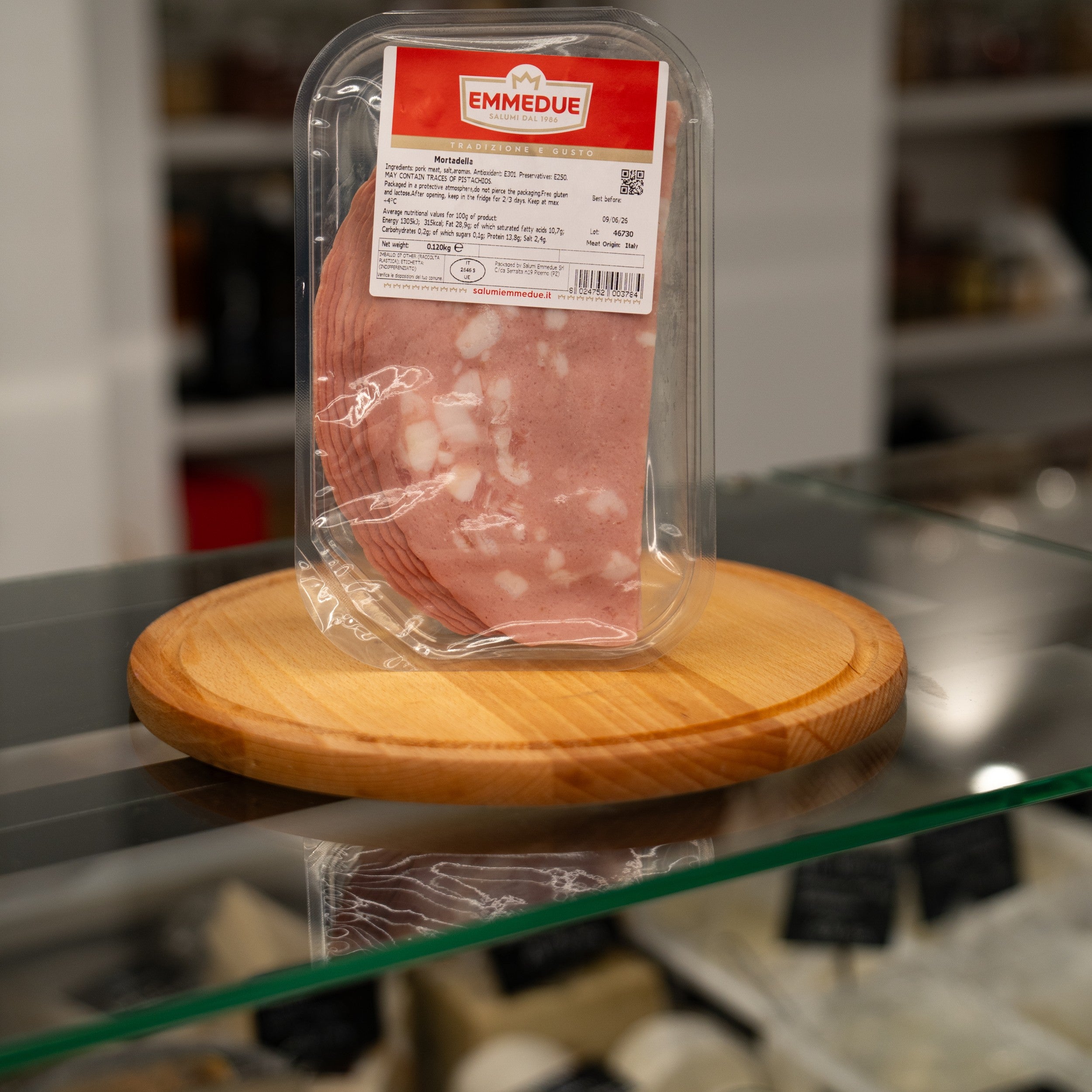 Mortadella, sliced 120g