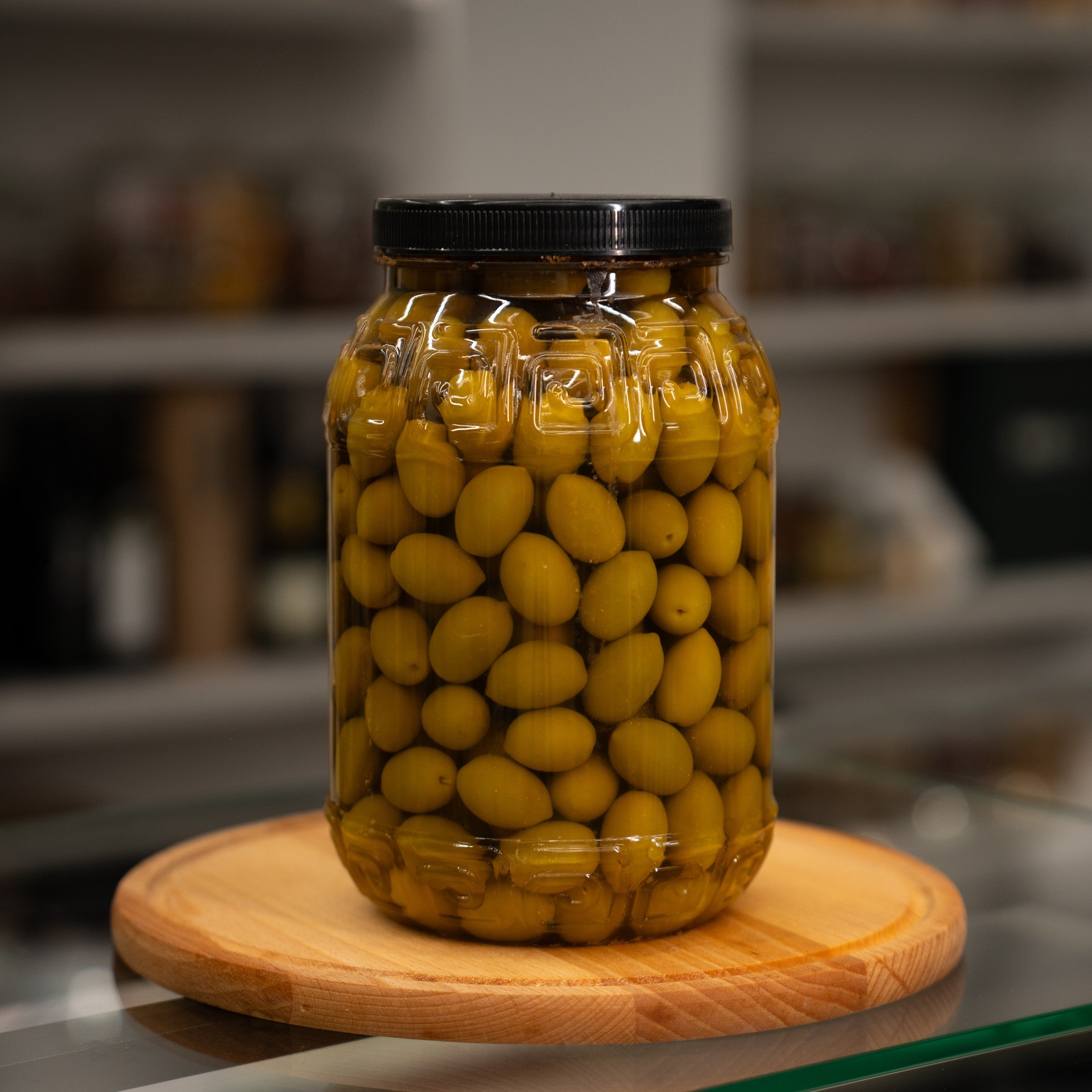 Green olives with pit 2 kg