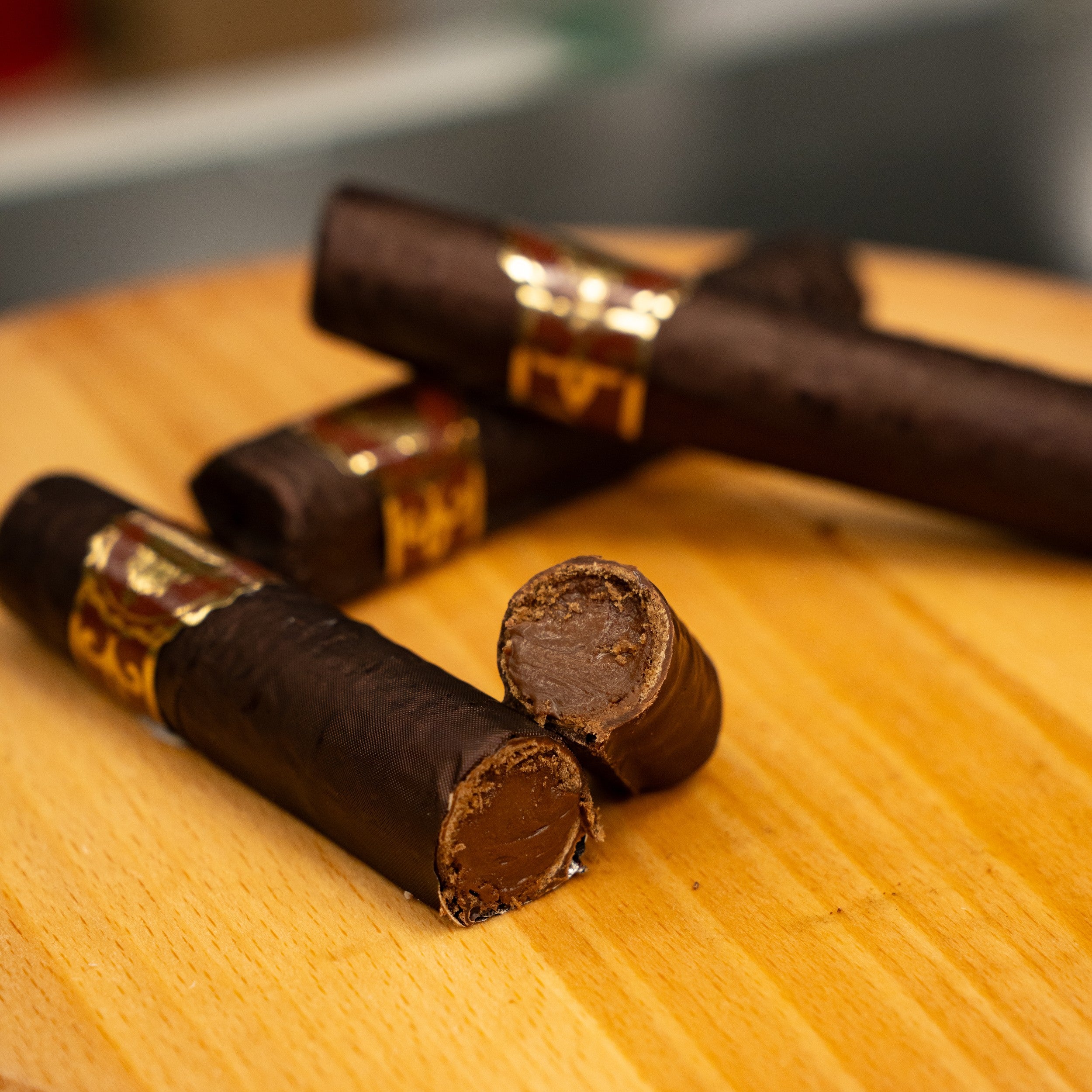 Cigar in chocolate