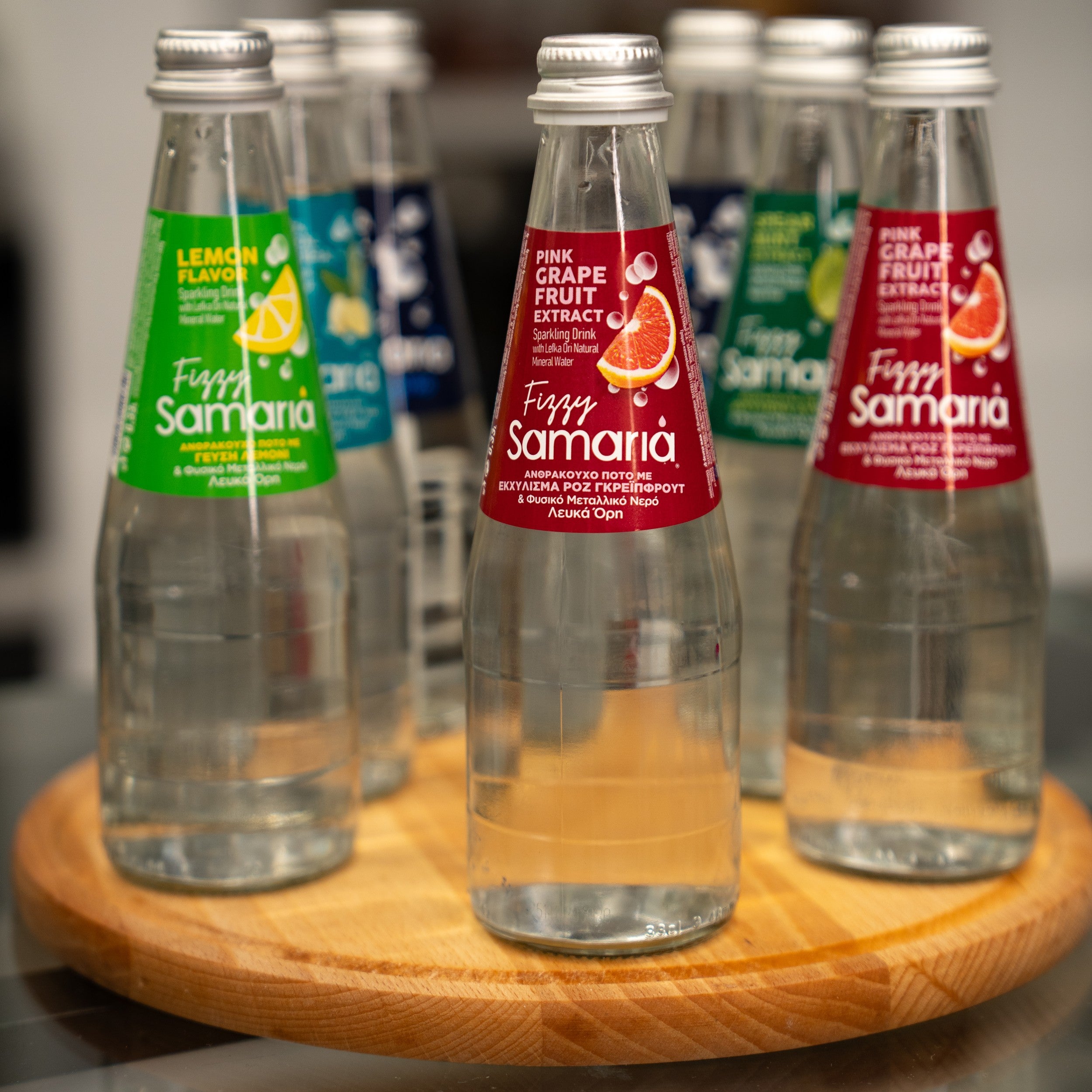 Sparkling water with pink grapefruit 0.33 L