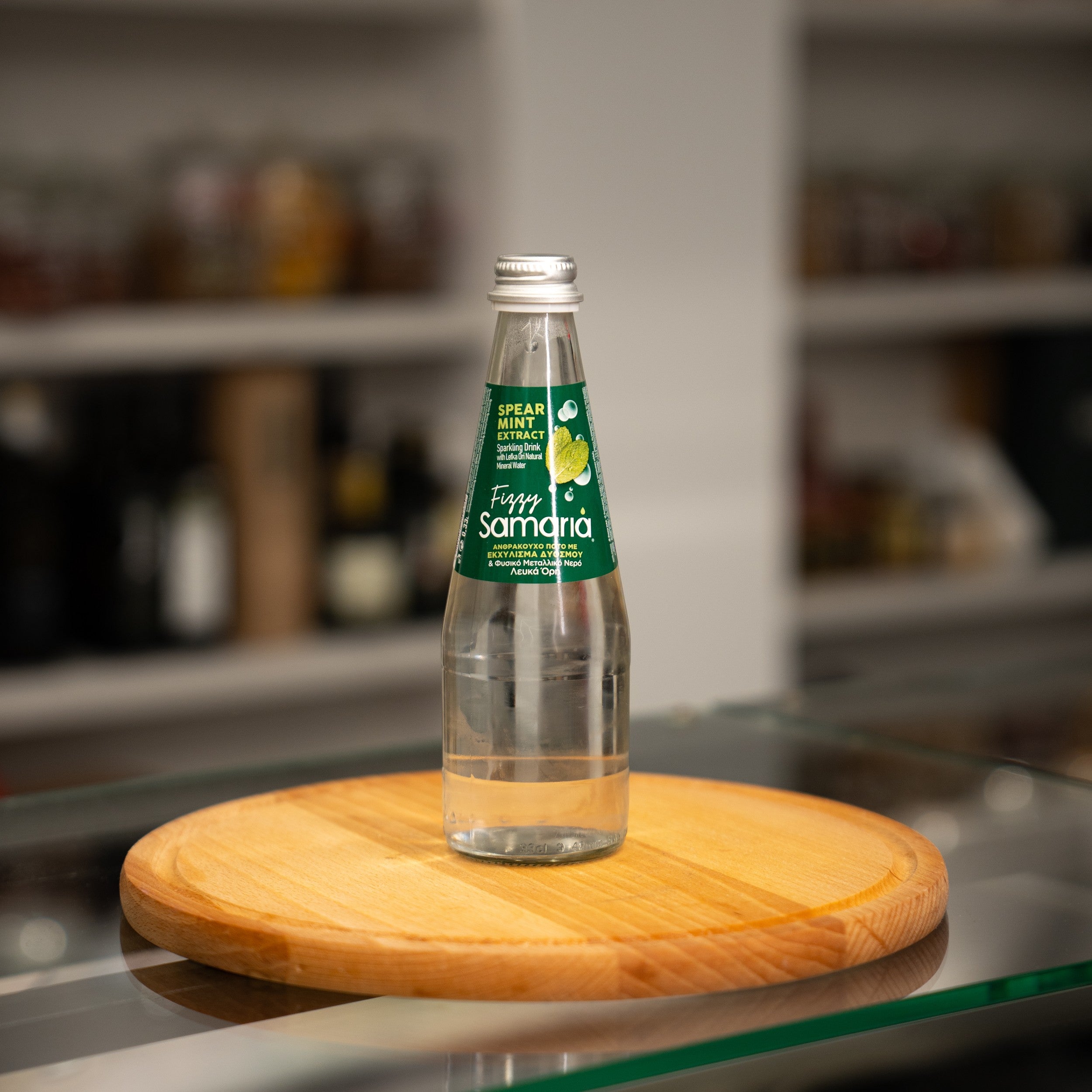 Sparkling water with mint 0.33 L