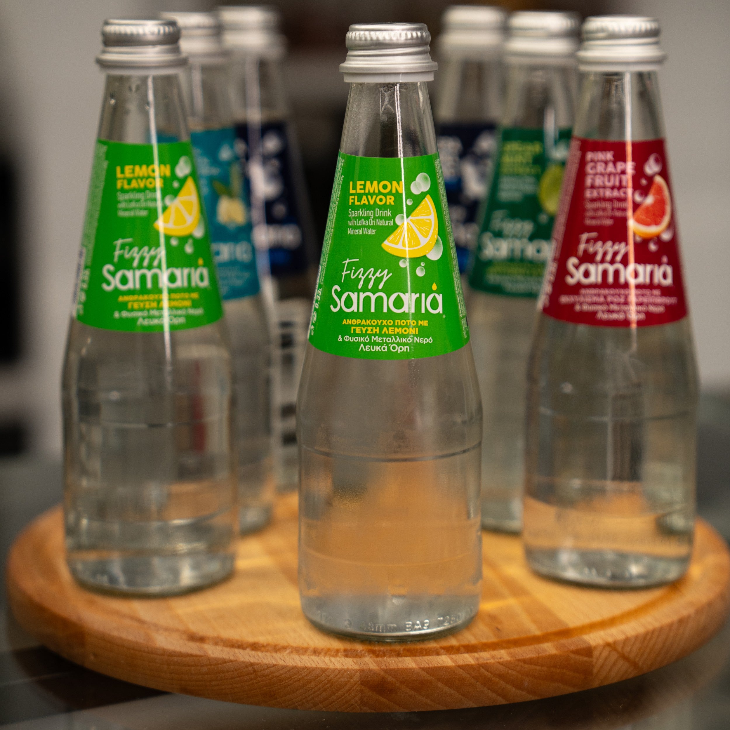 Sparkling water with lemon 0.33 L