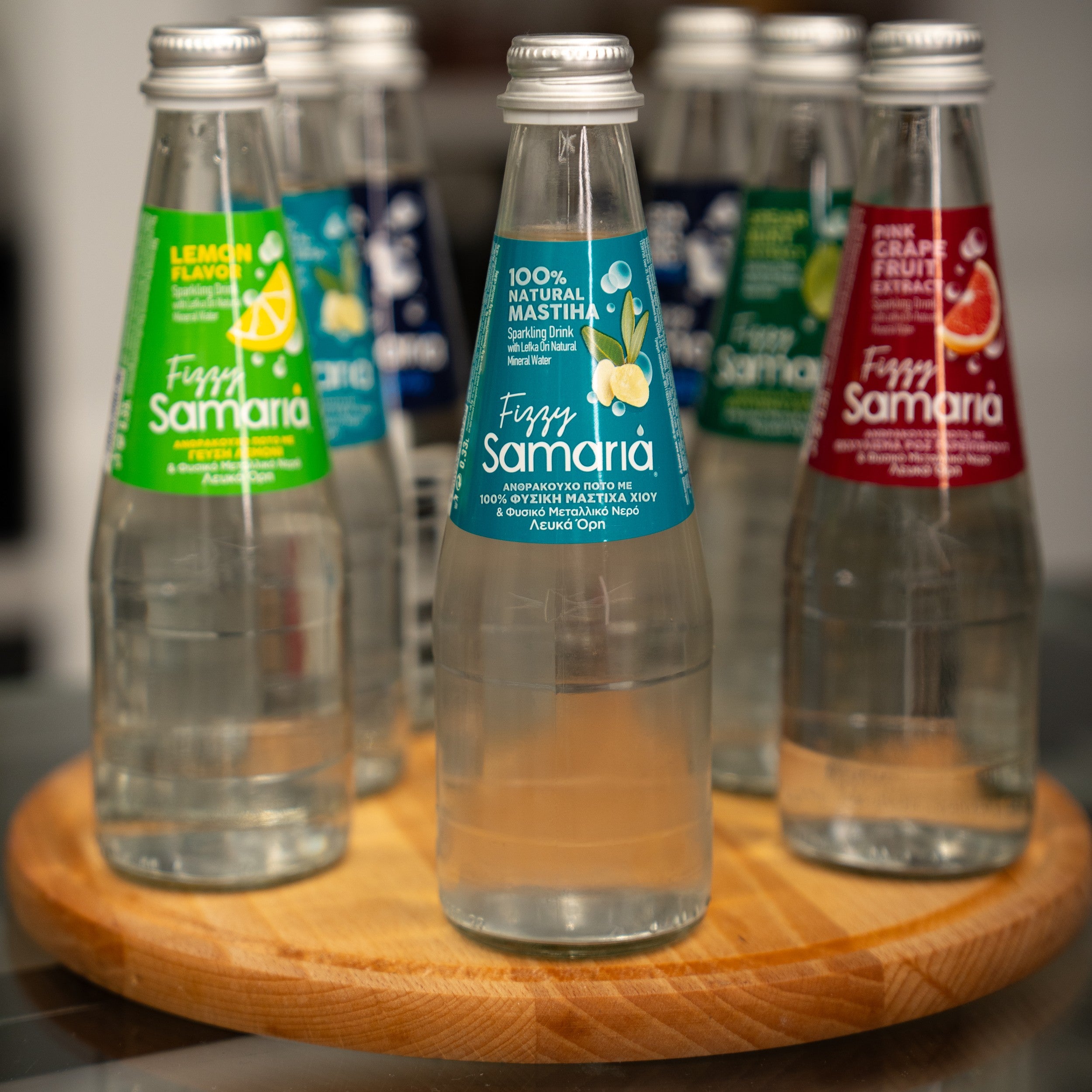 Sparkling water with mastic 0.33 L