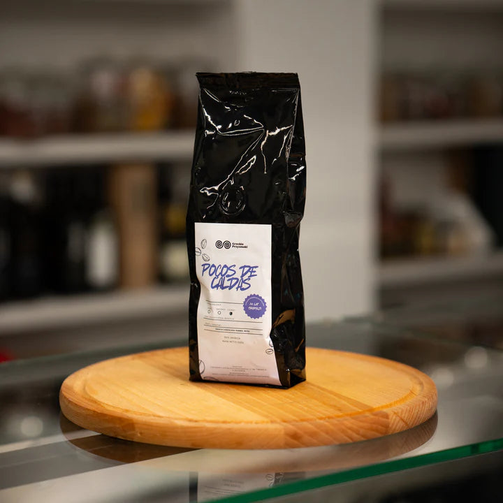 Kawa Brazylia Pocos de Caldas ciemno palona ziarnista 250g