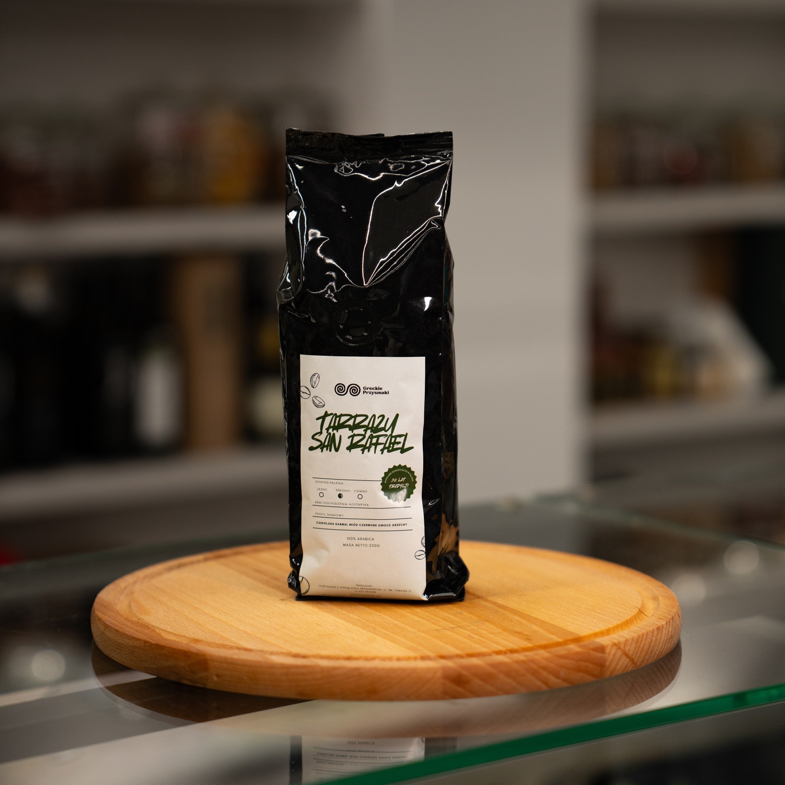 Costa Rica Tarrazu San Rafael Coffee Medium Roasted Beans 250g