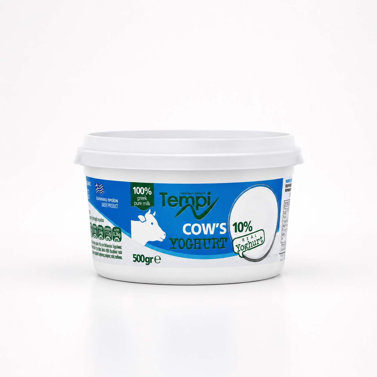 Tempi Greek Yogurt 10% 500g
