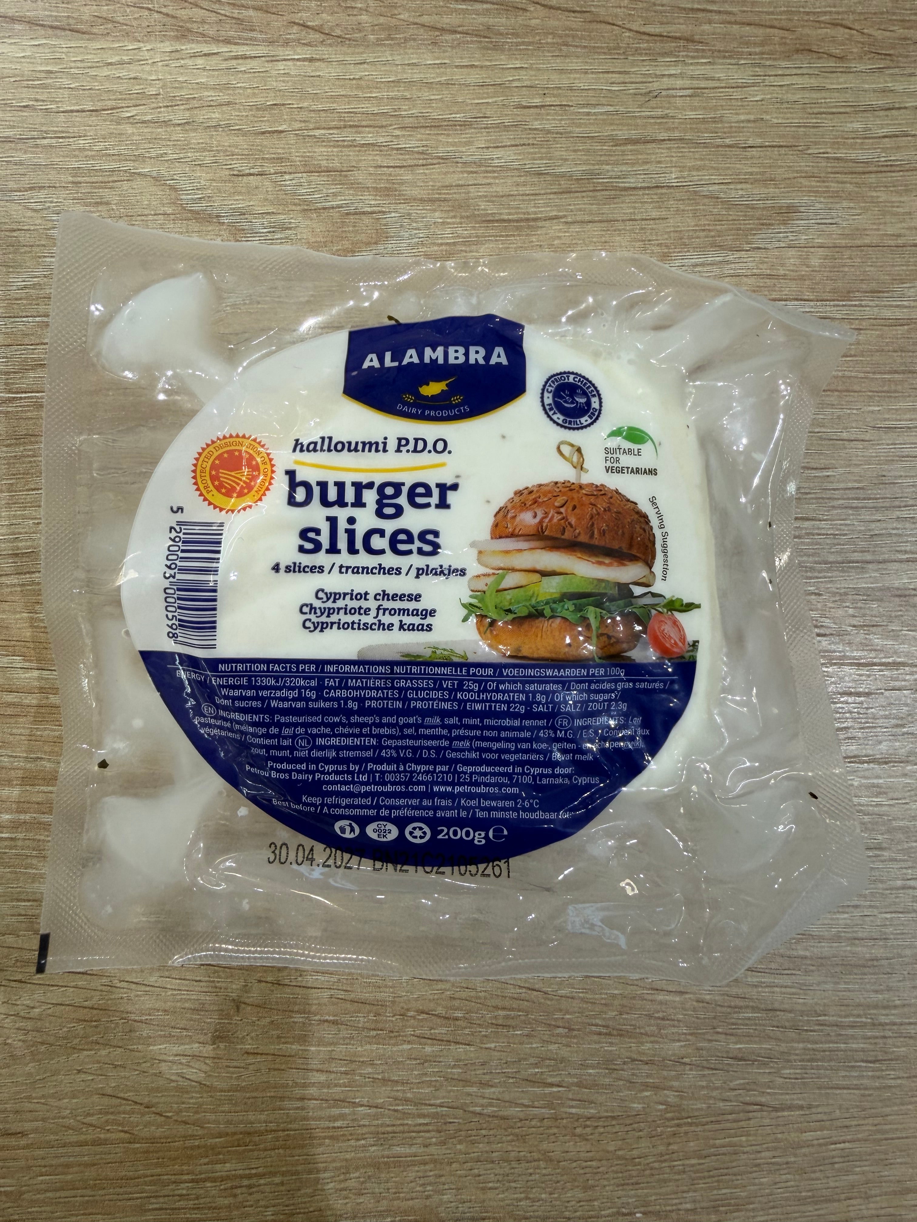 Halloumi cheese burger 200g