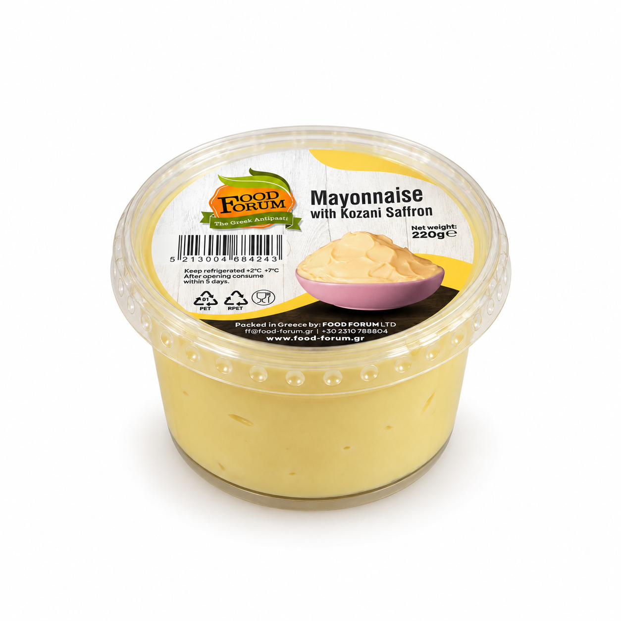 Majonez z szafranem 220 g